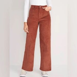 Old Navy 10P corduroy burnt orange